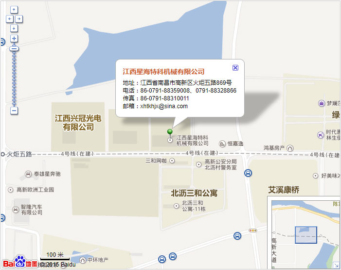 江西南昌洗地機廠家江西星海特科機械有限公司聯系地址地圖展示